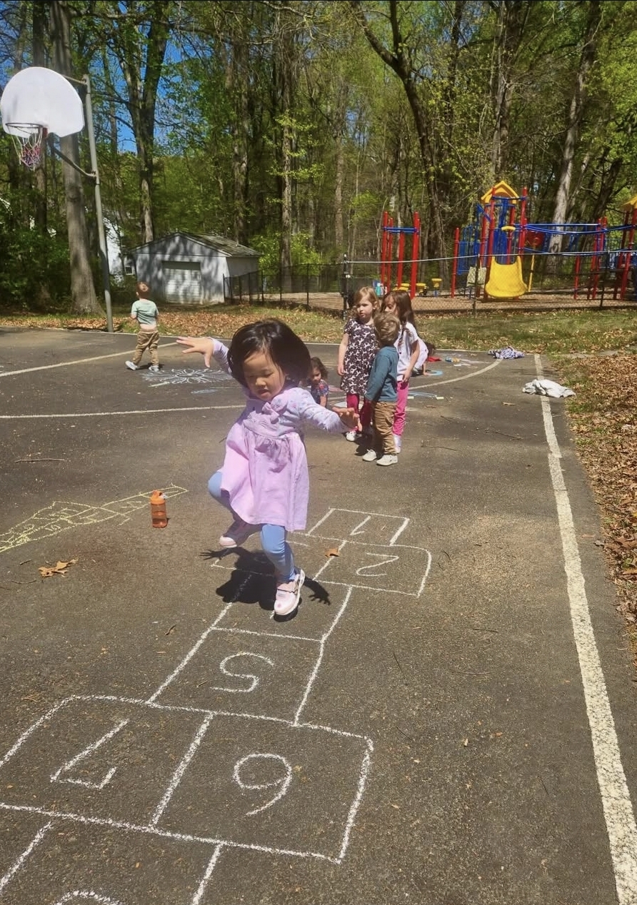 Children learning in the classroom